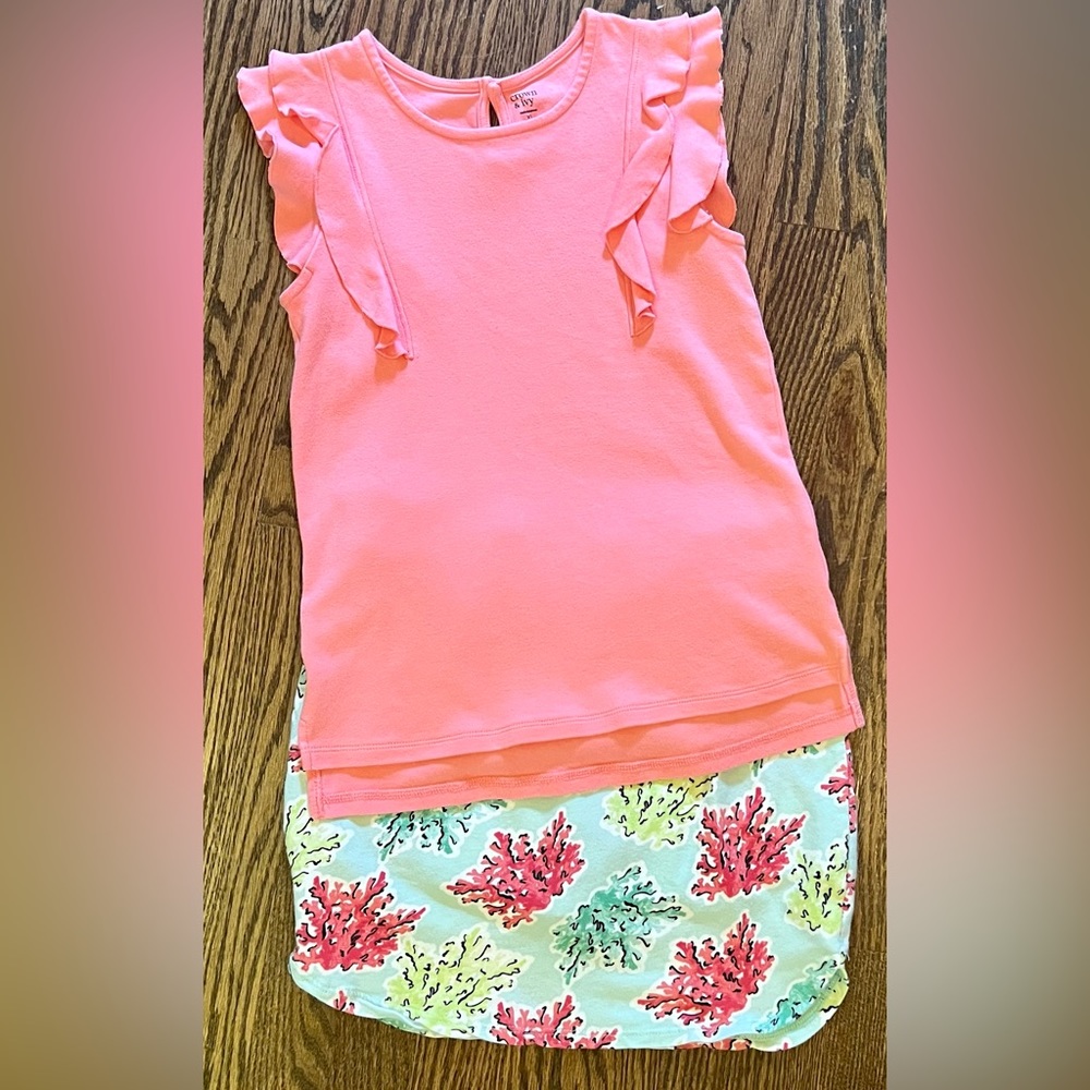 Crown & Ivy Skort (L)  & Top (XL)